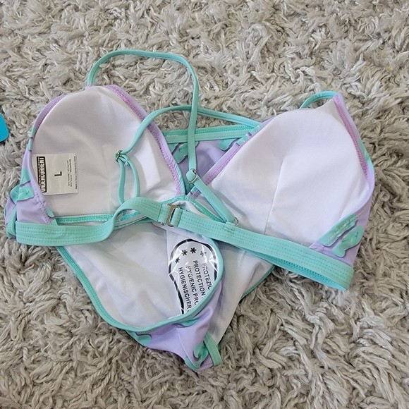 Bikini set nwt size large flip flop - Picture 5 of 5